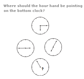 Clock puzzles Question 4